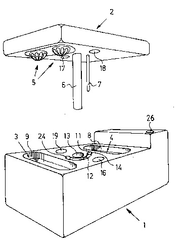 A single figure which represents the drawing illustrating the invention.